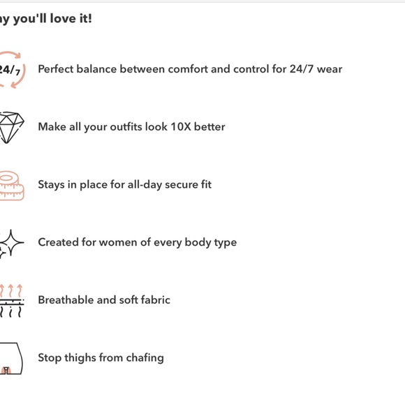 NWT‎ Empetua [ XXXL ] All Day Every Day High-Waisted Shaper Shorts - Picture 2 of 11